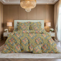 Elegant 7-Piece Comforter Set – Luxury Printed Bedding | Soft Micro Cotton