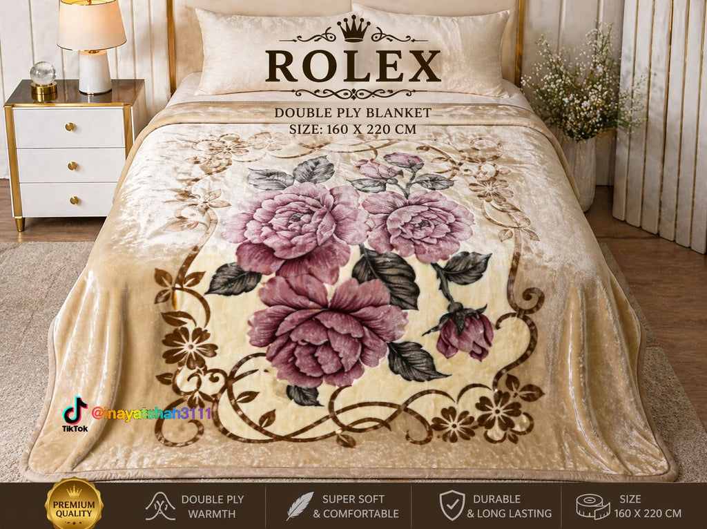 Double Ply Heavy Blanket – Durable Soft Winter Blanket