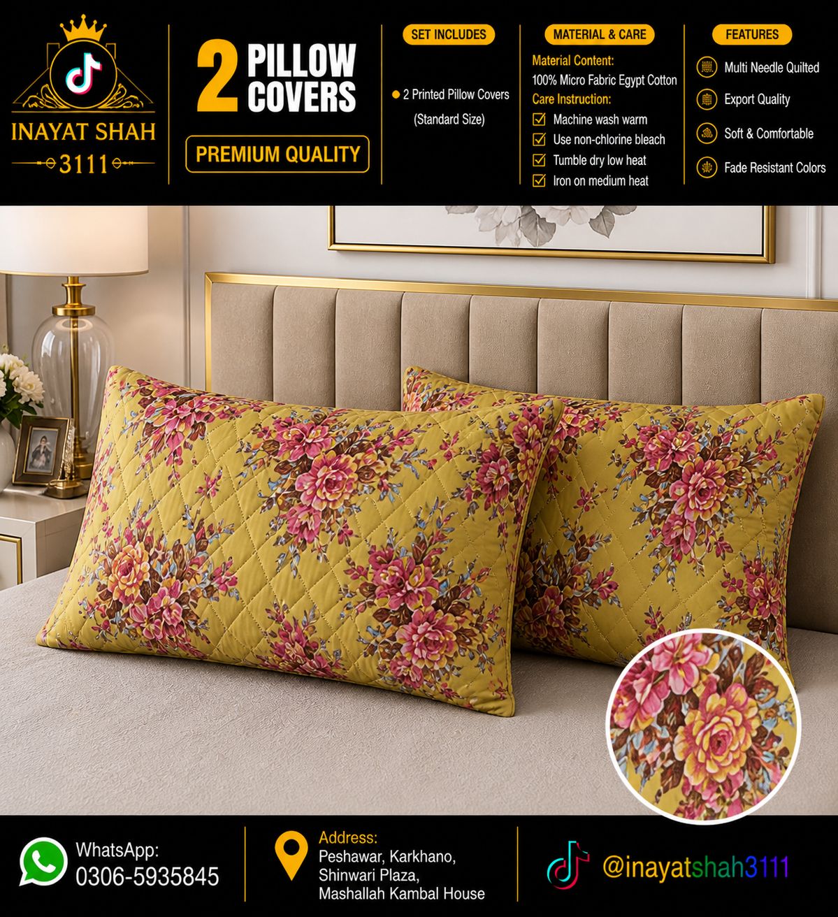 “Luxury hotel-style comforter set”