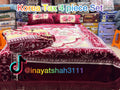 Korea Tax 4-Piece Embossed Bedding Set | Mashallah Kambal House