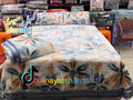 Manahil 4-Piece Embossed Blanket (Campbell) Set |