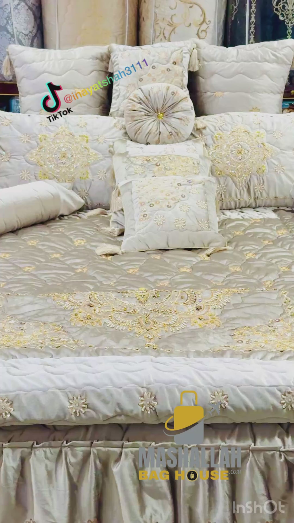 Handmade 13-Piece Razai Set – Premium Leather Cloth